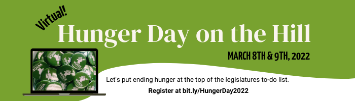 Hunger Day on the Hill is March 8 and 9